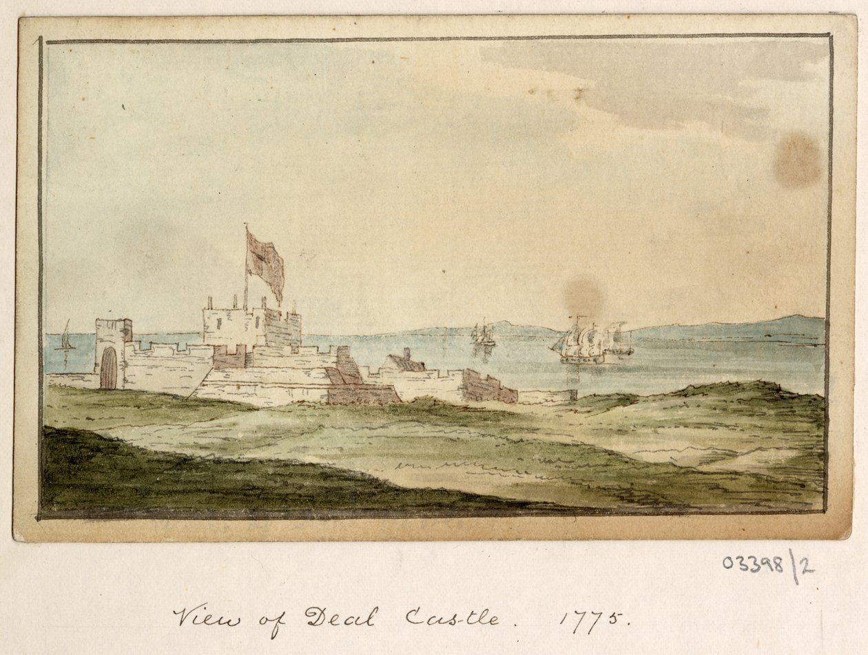 En serie skisser, utsikter i Storbritannia, kontinentet og Amerika 1772-1778 (akvarell) av British School