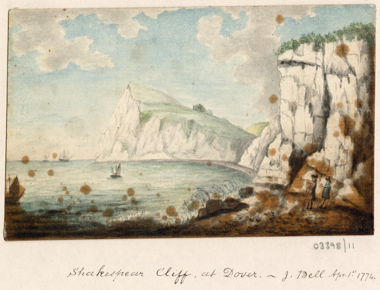 En serie skisser, utsikter i Storbritannia, kontinentet og Amerika 1772-1778 (akvarell) av British School