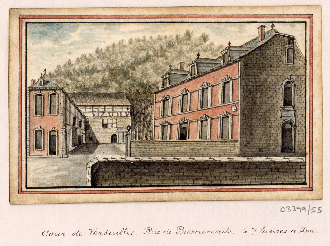 En serie skisser, utsikter i Storbritannia, kontinentet og Amerika 1772-1778 (akvarell) av British School
