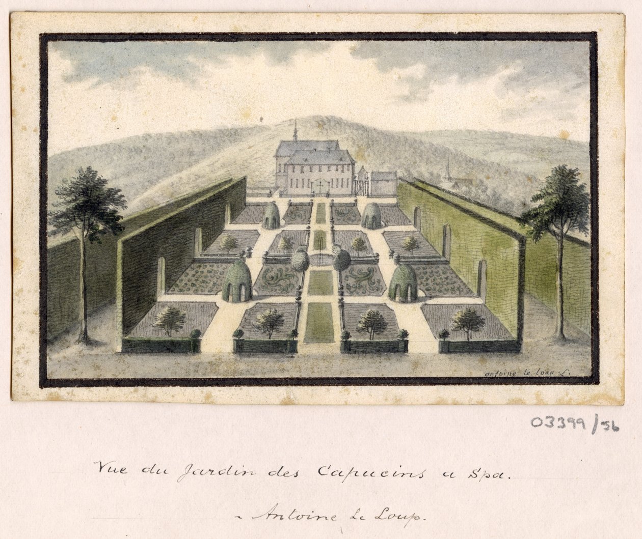 En serie skisser, utsikter i Storbritannia, kontinentet og Amerika 1772-1778 (akvarell) av British School