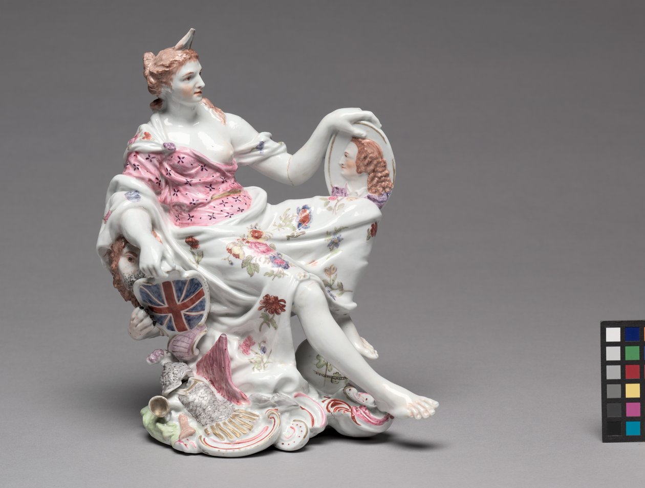 Britannia, Longton Hall porselensfabrikk, ca. 1756 av British School