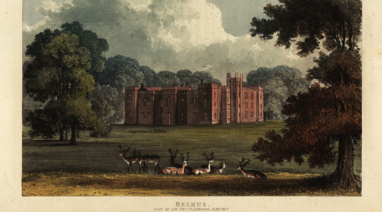 Clumber Park, Nottinghamshire, sete for hertugen av Newcastle av British School