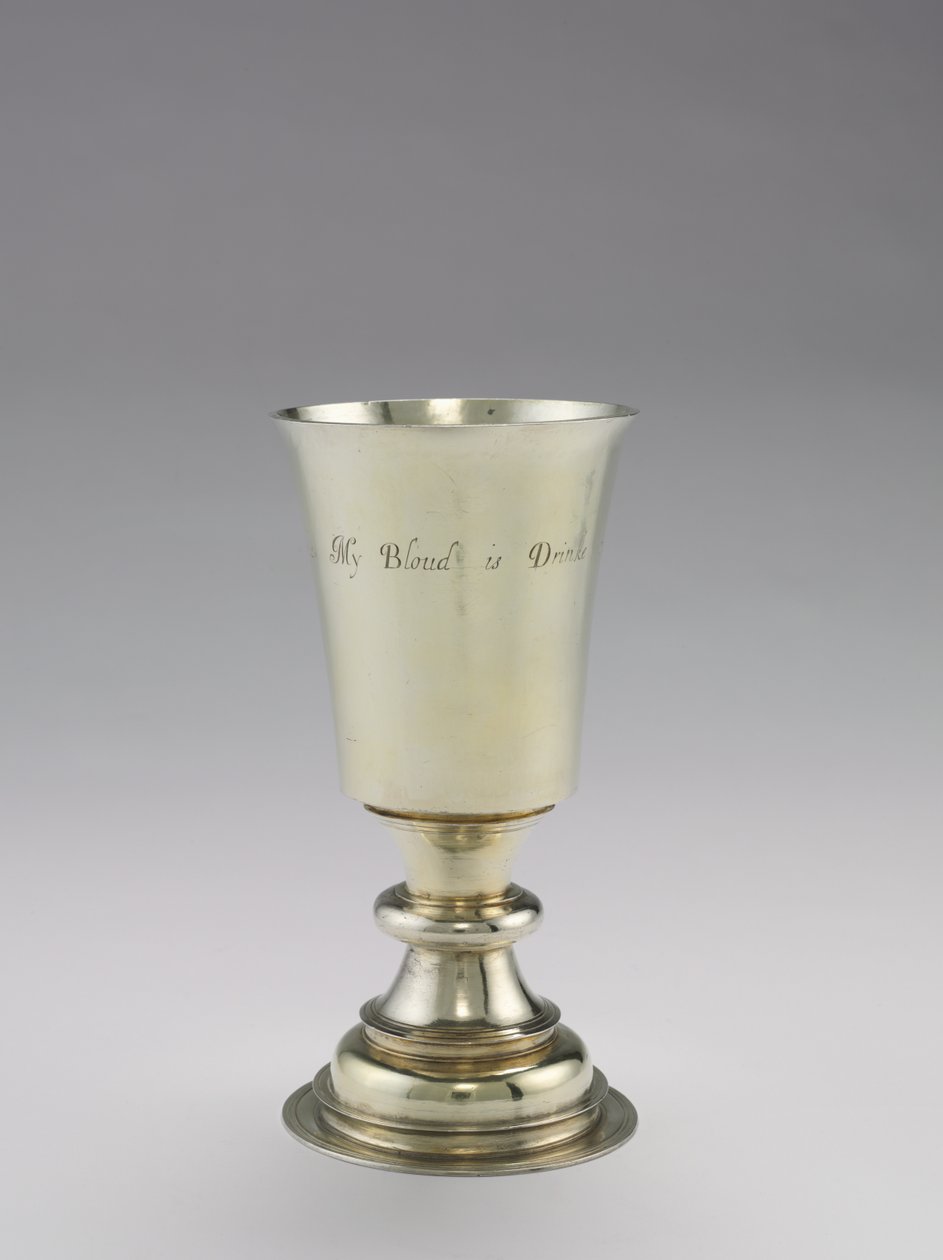 Nattverdsbeger, fremstilt av DR, 1671-1672 av British School