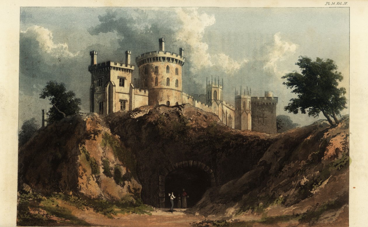 Enmore Castle, Somerset, setet til den tredje jarlen av Egmont av British School
