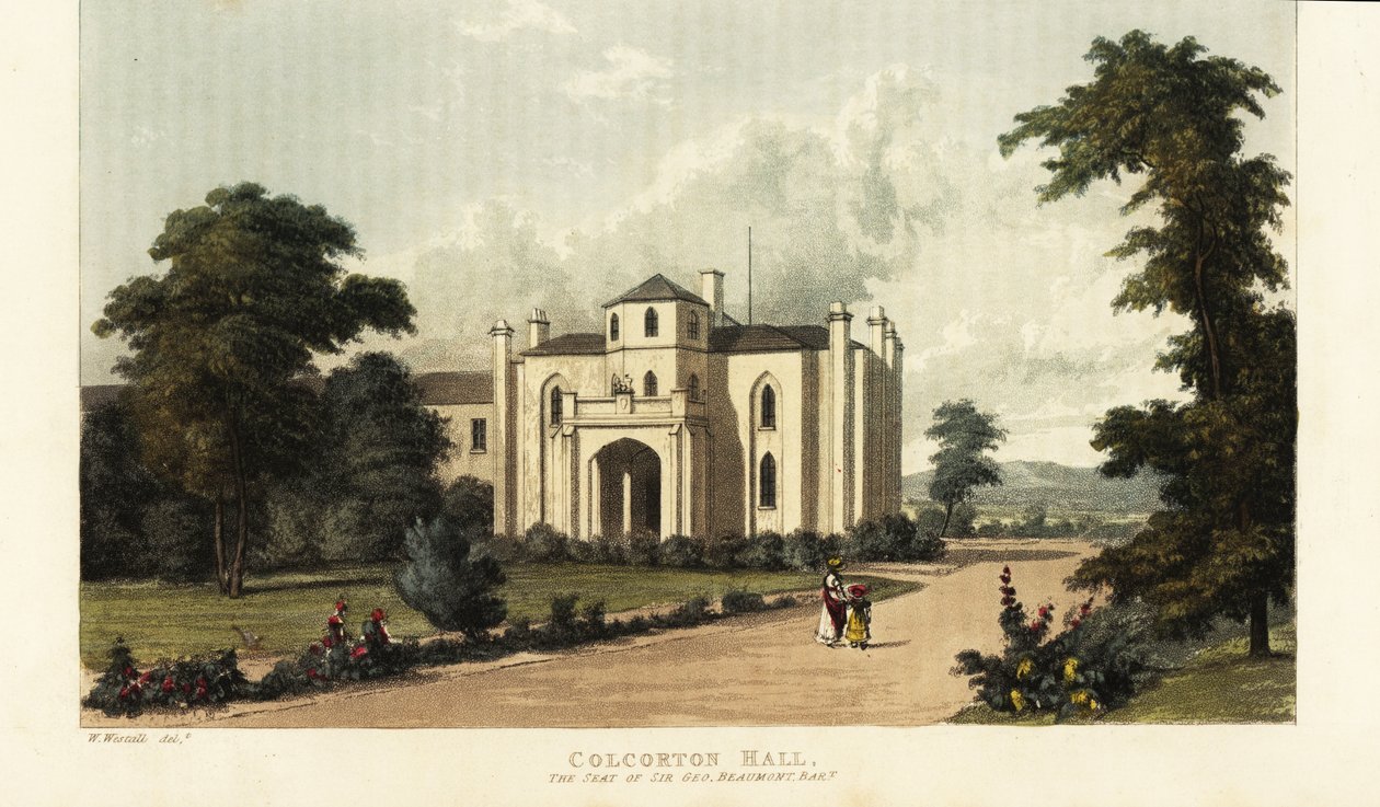 Enmore Castle, Somerset, setet til den tredje jarlen av Egmont av British School