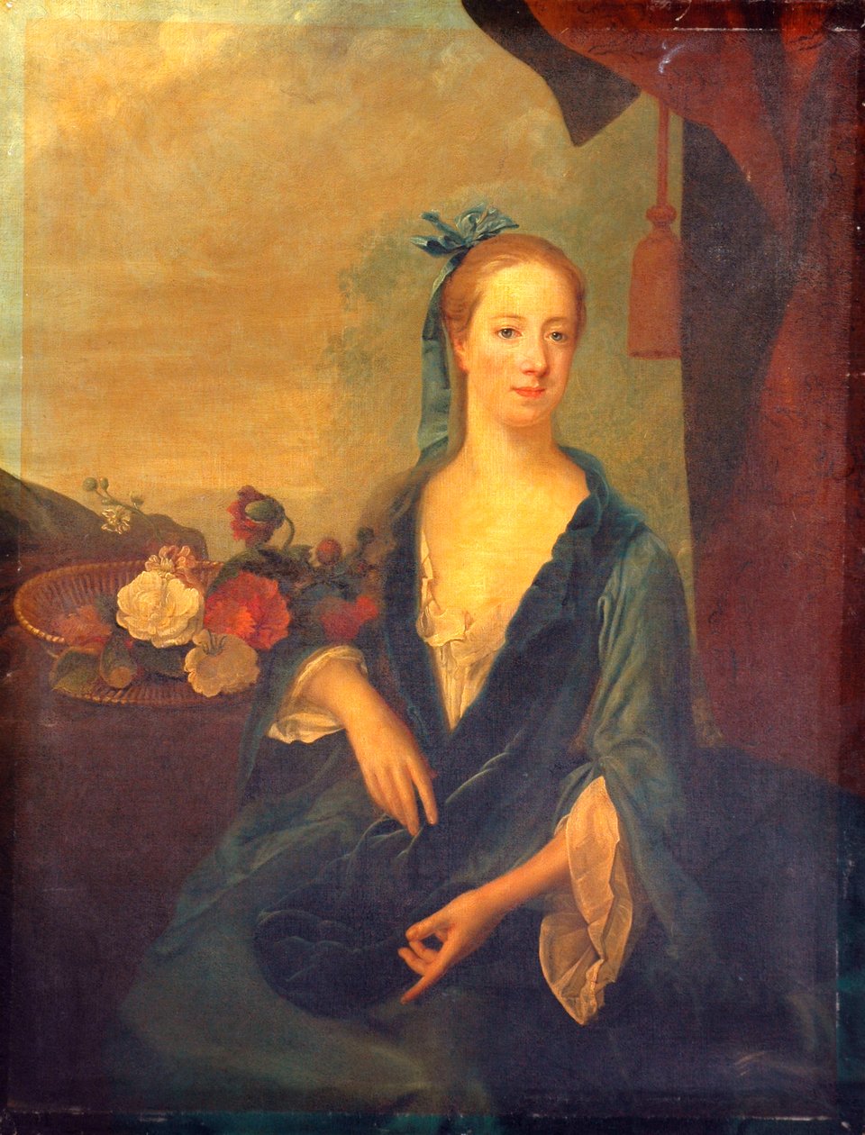 Lady In Blue, 1700 av British School
