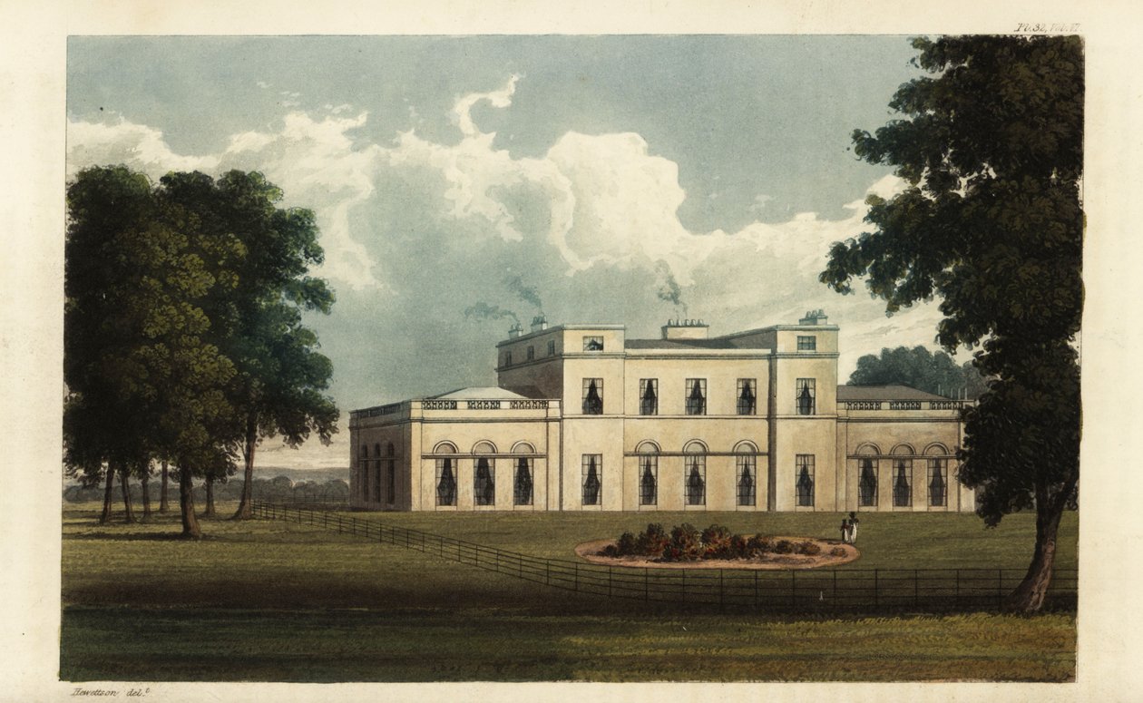 Mount Edgcumbe, Cornwall, sete for Richard Edgcumbe av British School