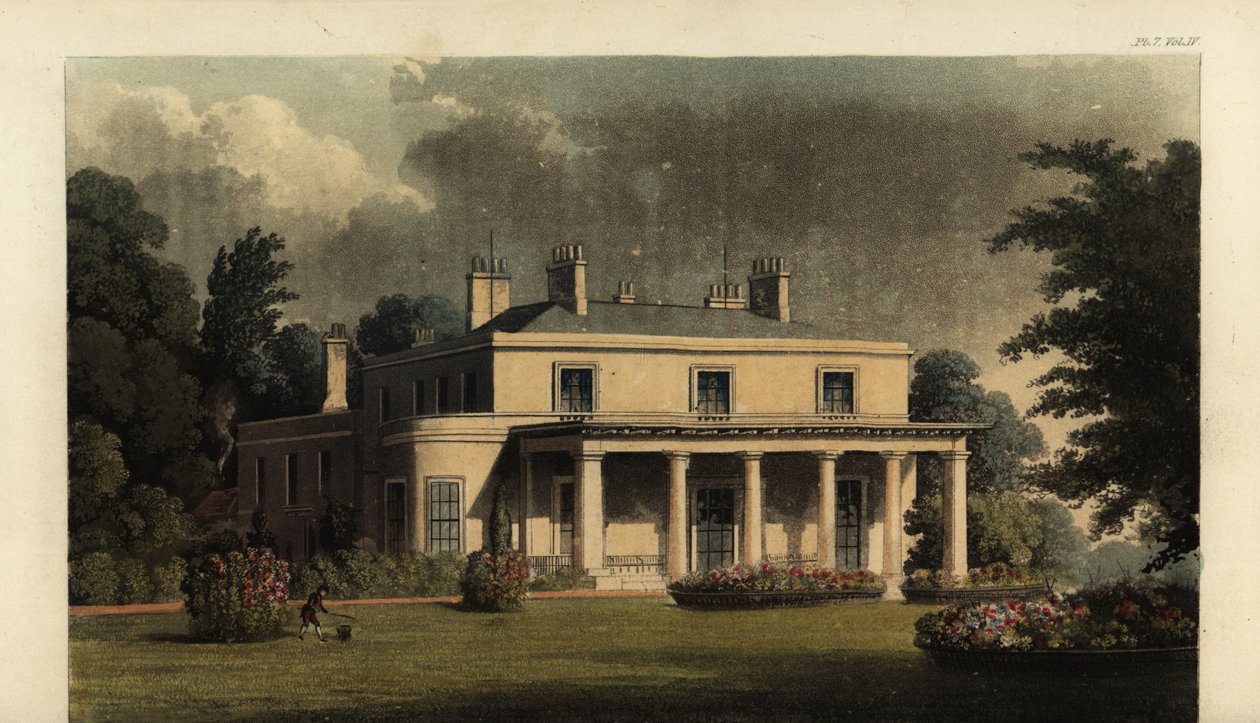 North Court, Isle of Wight, sete for fru Bennet av British School