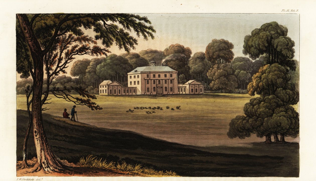 North Court, Isle of Wight, sete for fru Bennet av British School