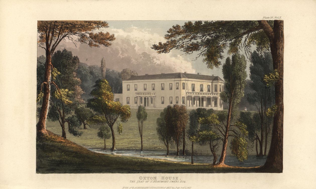 Oxton House, Devon, sete for pastor John Beaumont Swete av British School