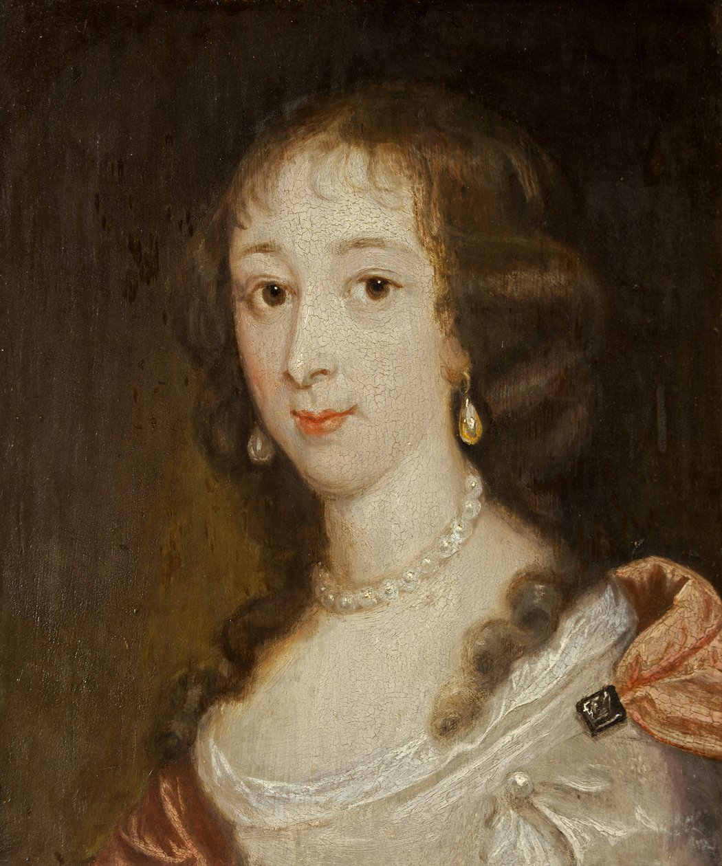 Portrett av Lady Smyth, født Elizabeth Astray [Astray] av British School