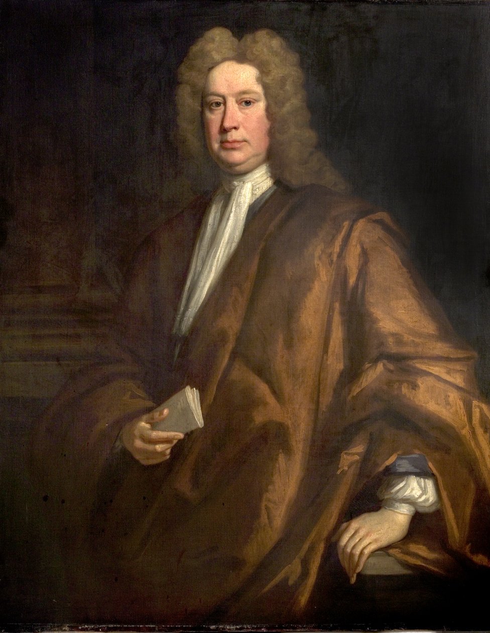 Portrett av en mann av British School