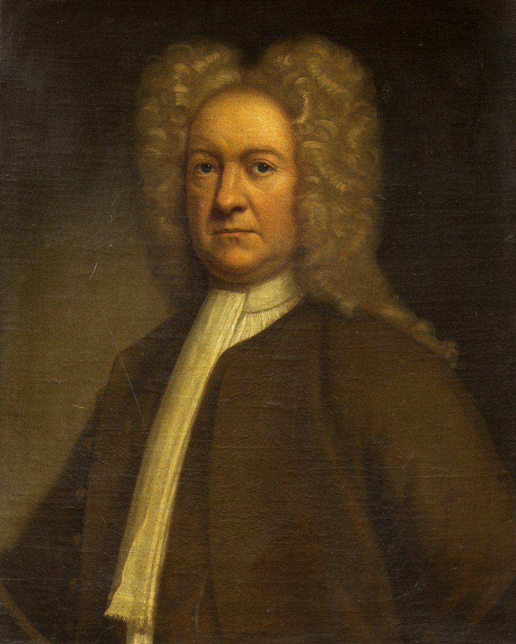 Portrait of a Man, ca. 1750 (olje på lerret) av British School