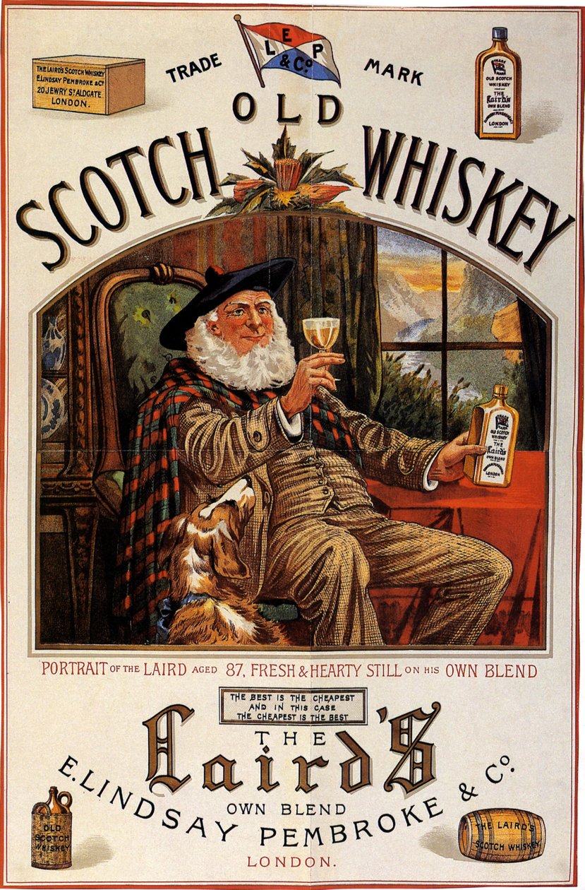 Lairds skotske whisky av British School