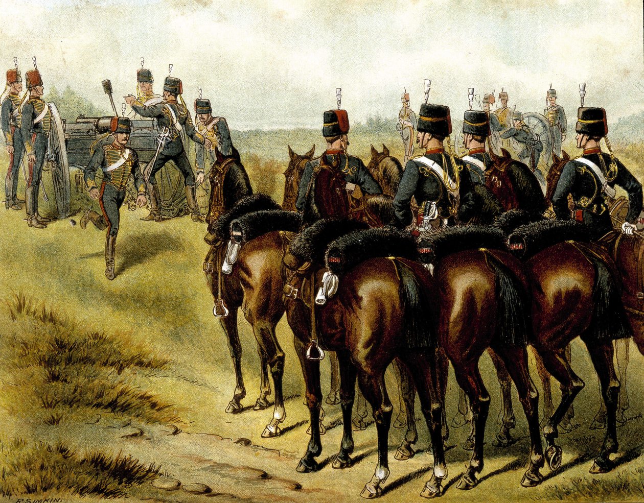 The Royal Horse Artillery - i "" Harper