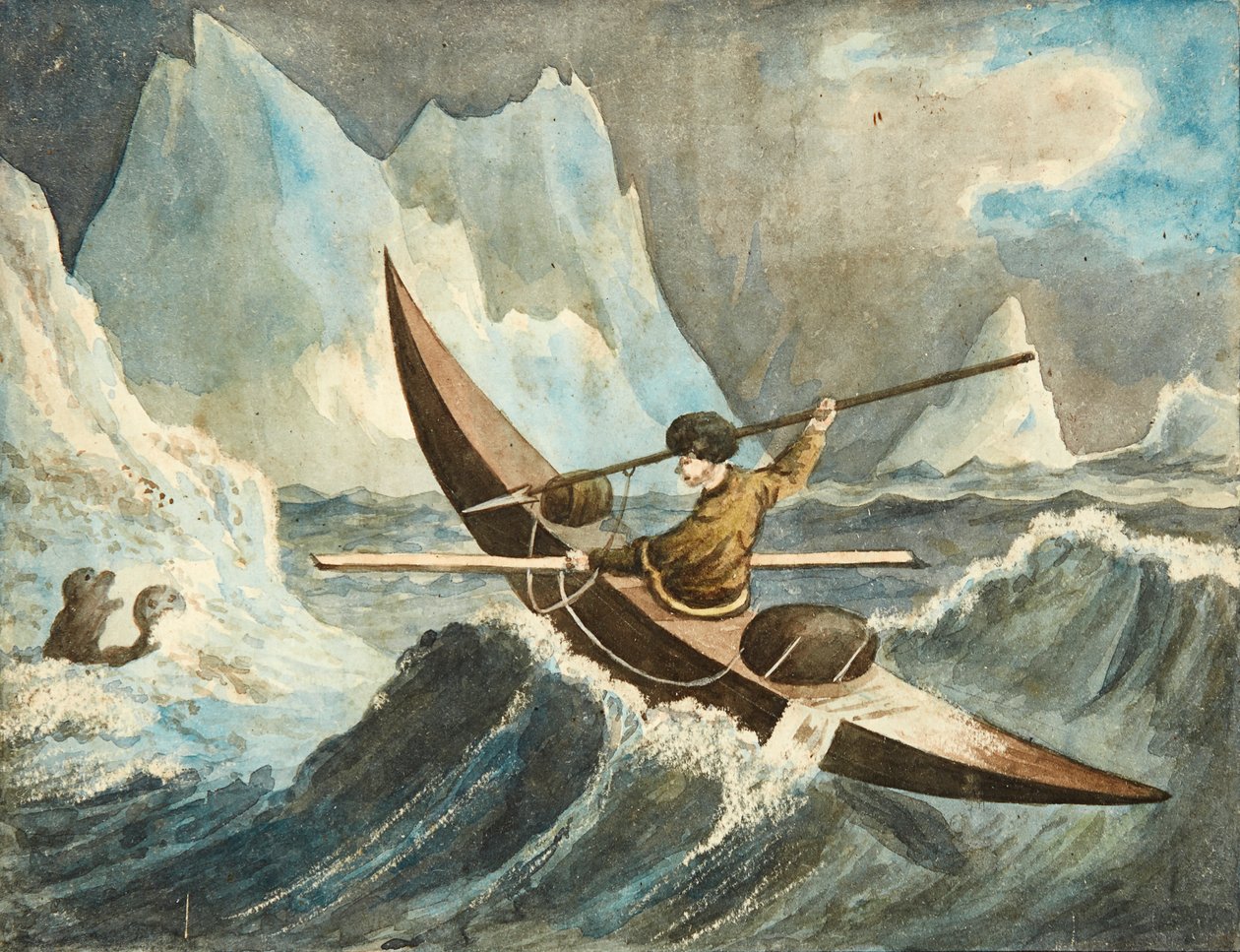 Seljakten (akvarell) av British School