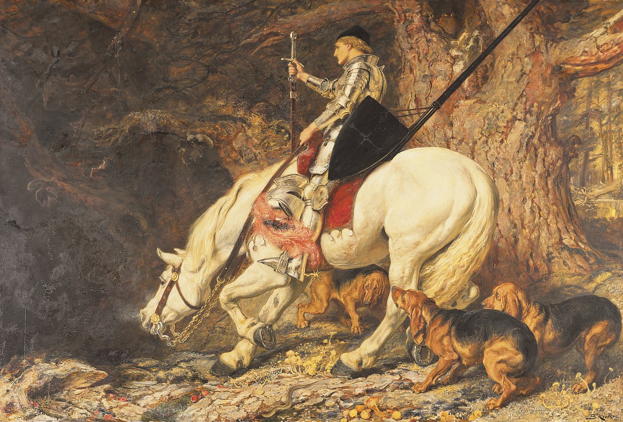 I dine hender, Herre av Briton Riviere