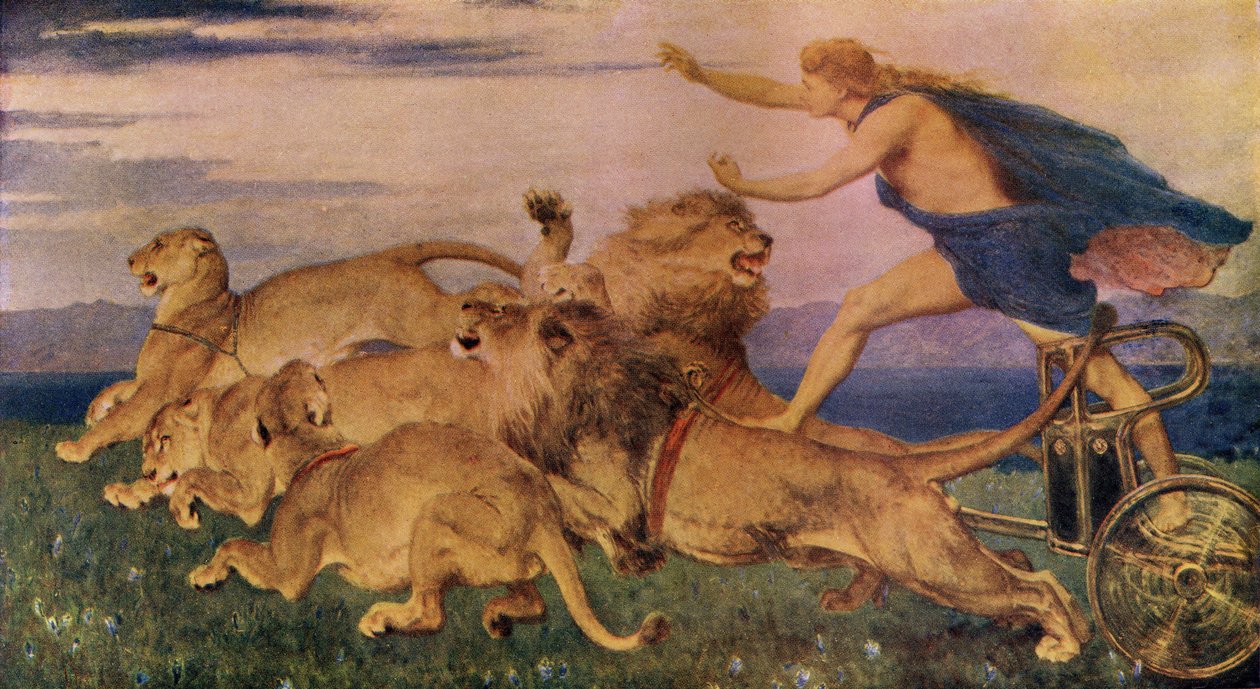 Phoebus Apollo, illustrasjon fra 