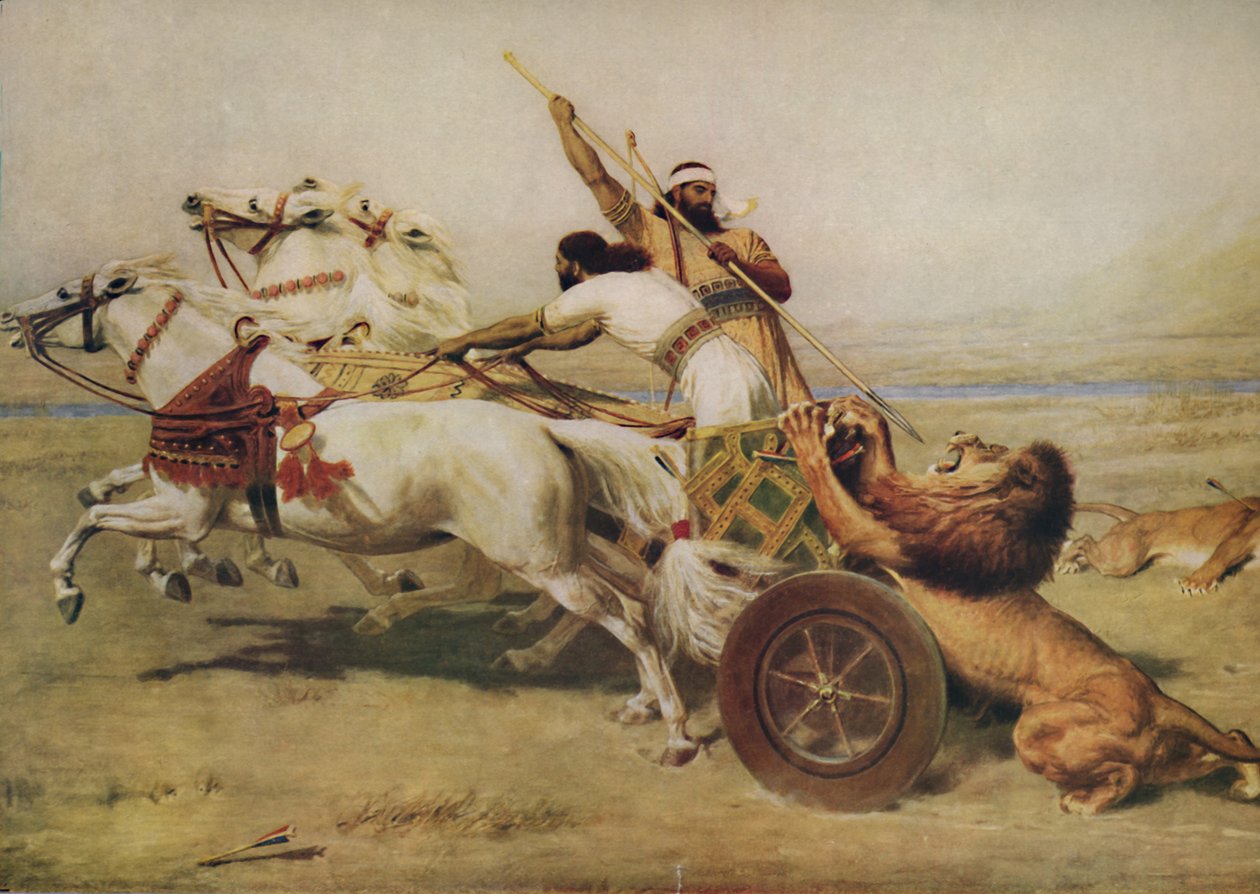 The Hunter Hunted, slutten av 1800-begynnelsen av det 20. århundre, 1922. av Briton Riviere