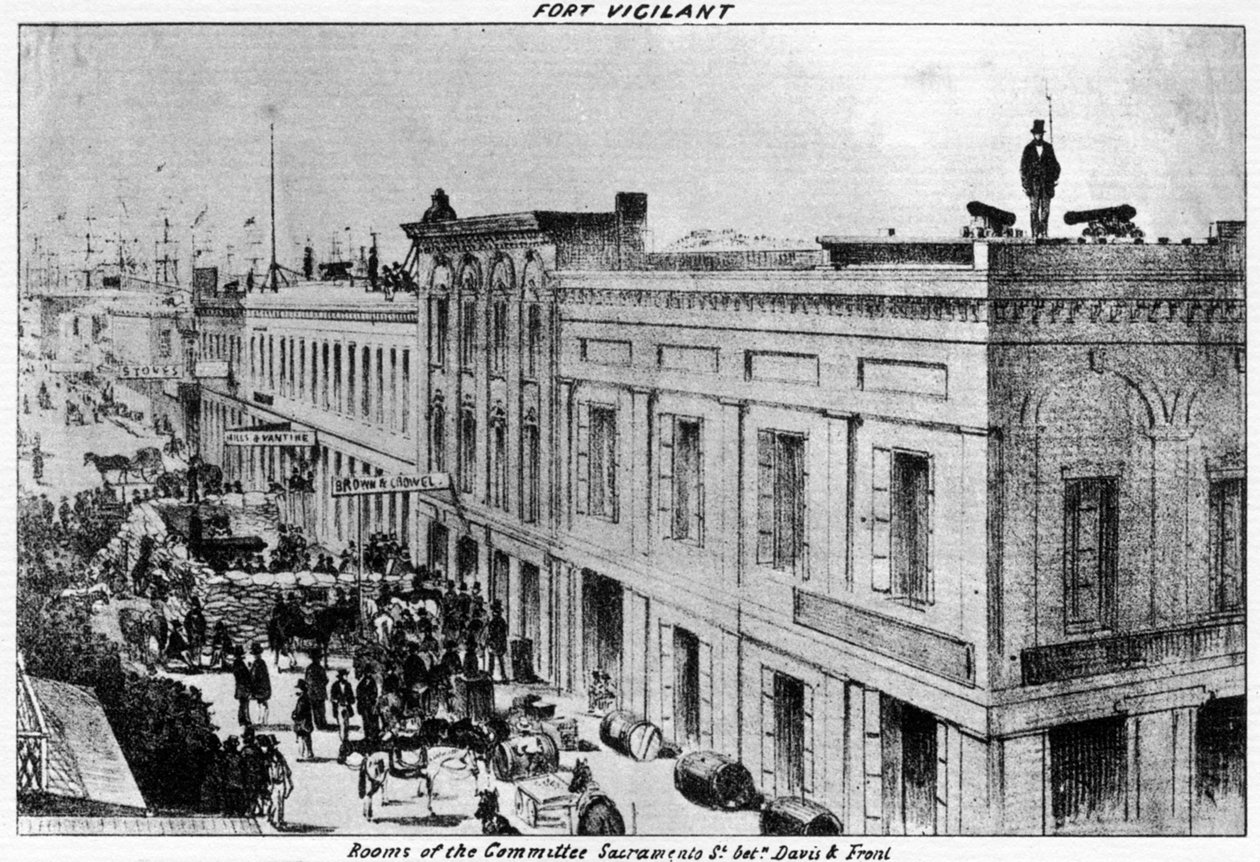 Fort Vigilant, Sacramento, California, 1856 1937. av Britton and Rey