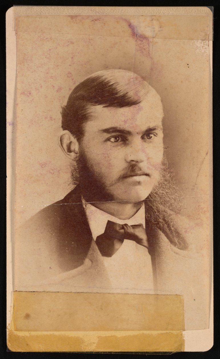 Portrett av Moses McCure Strong 1810-1894, 1876. av Broich and Kremer