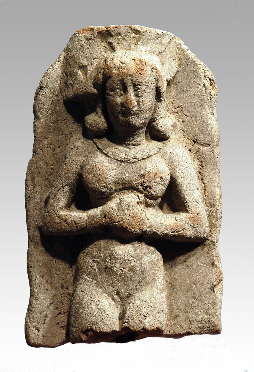Figur av Asherah, kanaanittisk, 999–600 f.Kr. (leire) av Bronze Age