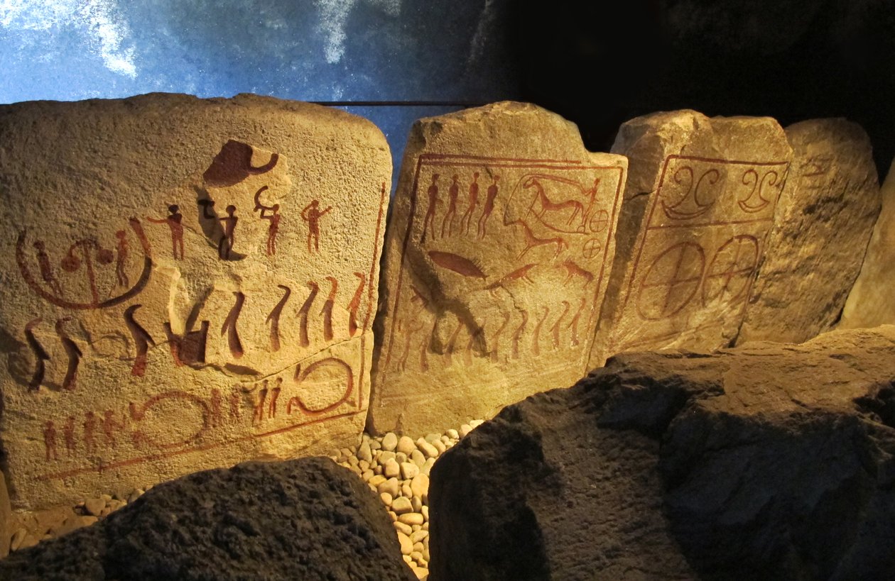 Kongens grav ved Kivik Kungagraven, 1 Halvparten av det 2. årtusen f.Kr. av Bronze Age culture