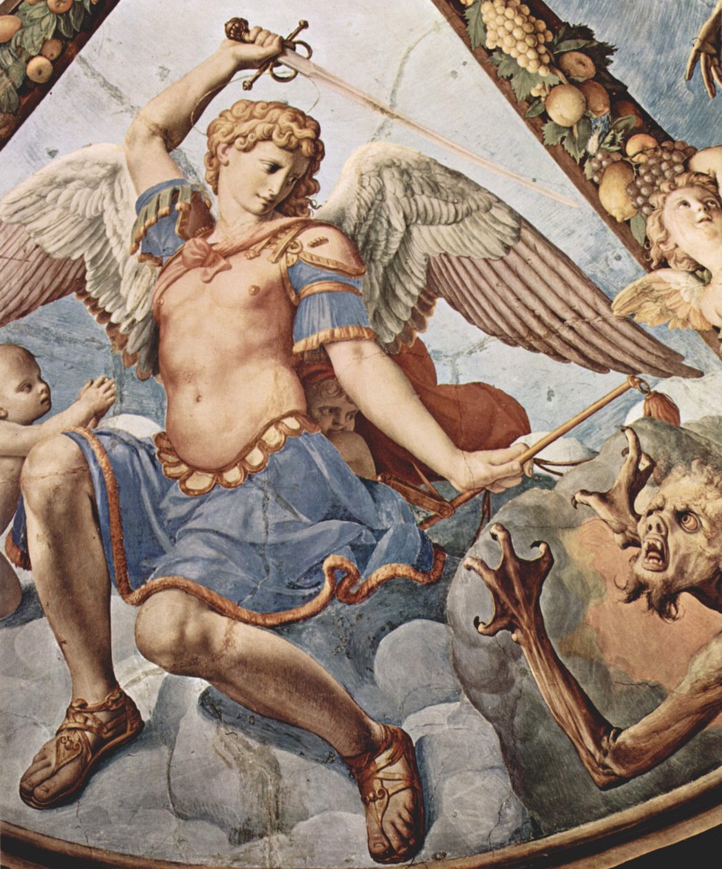Fresker av kapellet i Eleonora da Toledo i Palazzo Vecchio i Firenze, takfresker av Agnolo Bronzino