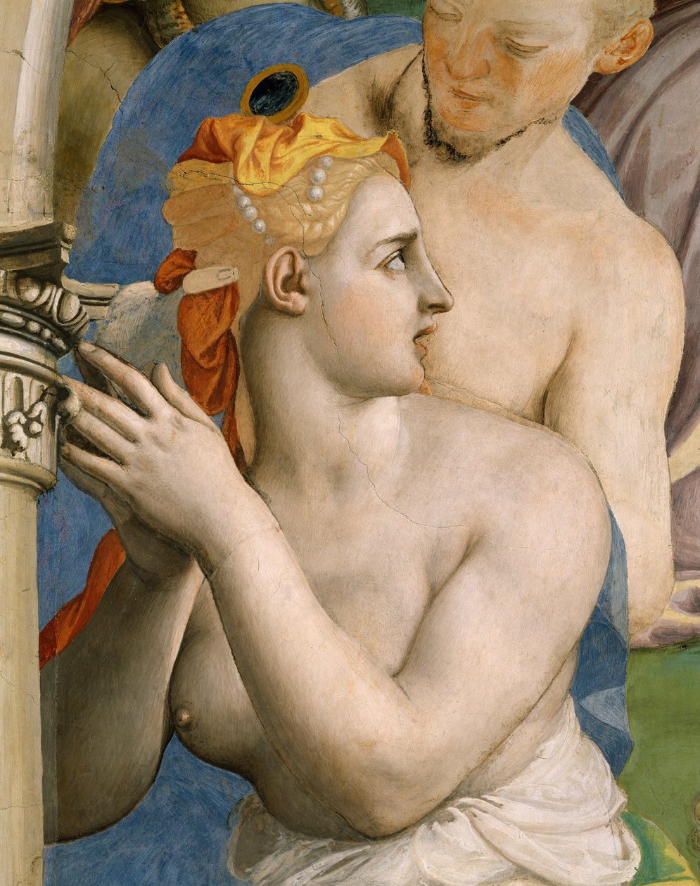 Tilbedelsen av bronseslangen av Agnolo Bronzino
