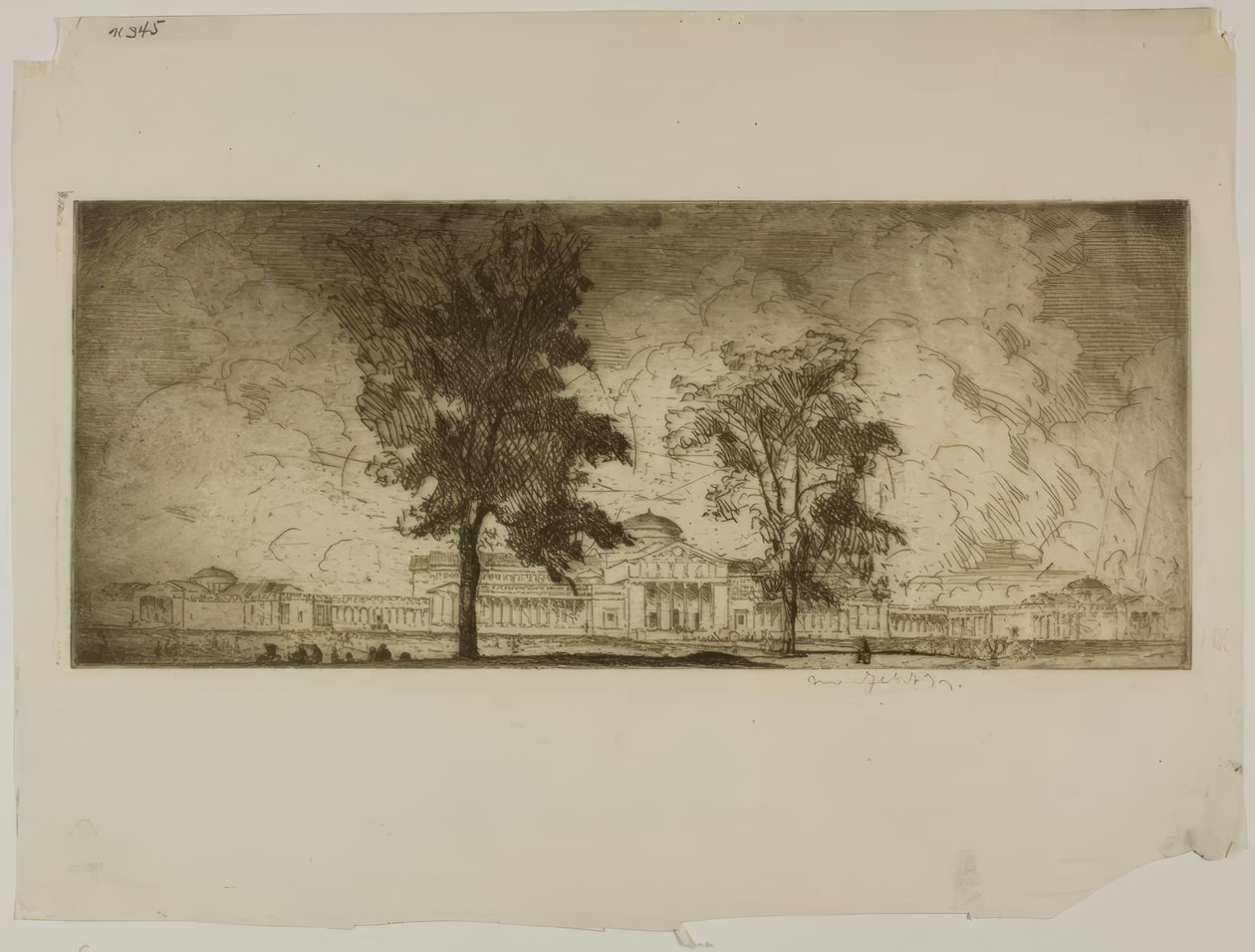 Feltmuseum nr. 1 av Bror Julius Olsson Nordfeldt