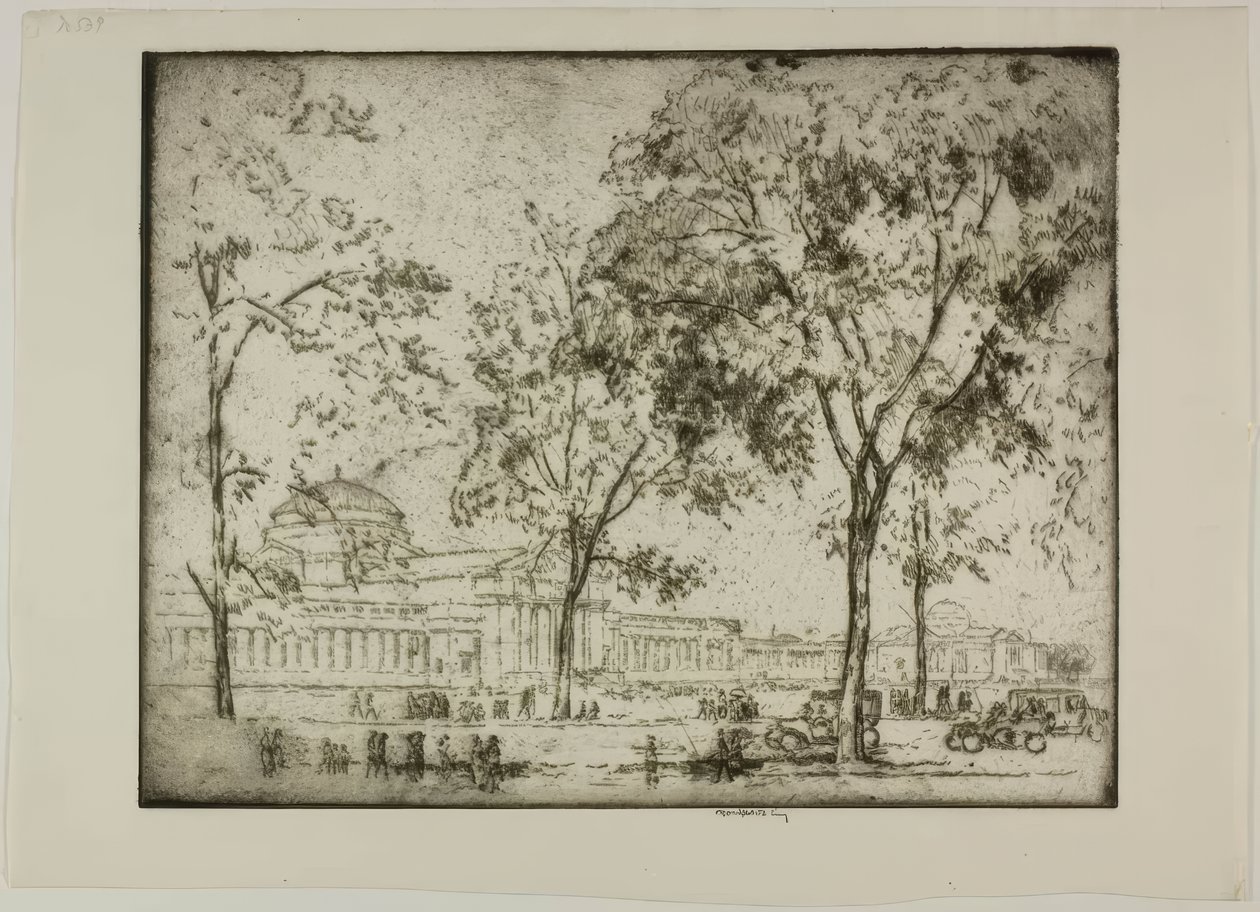 Feltmuseum nr. 2 av Bror Julius Olsson Nordfeldt