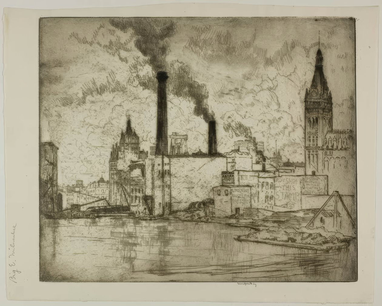 Den store E-en av Bror Julius Olsson Nordfeldt