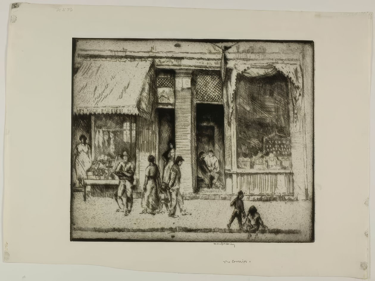 Sladder av Bror Julius Olsson Nordfeldt