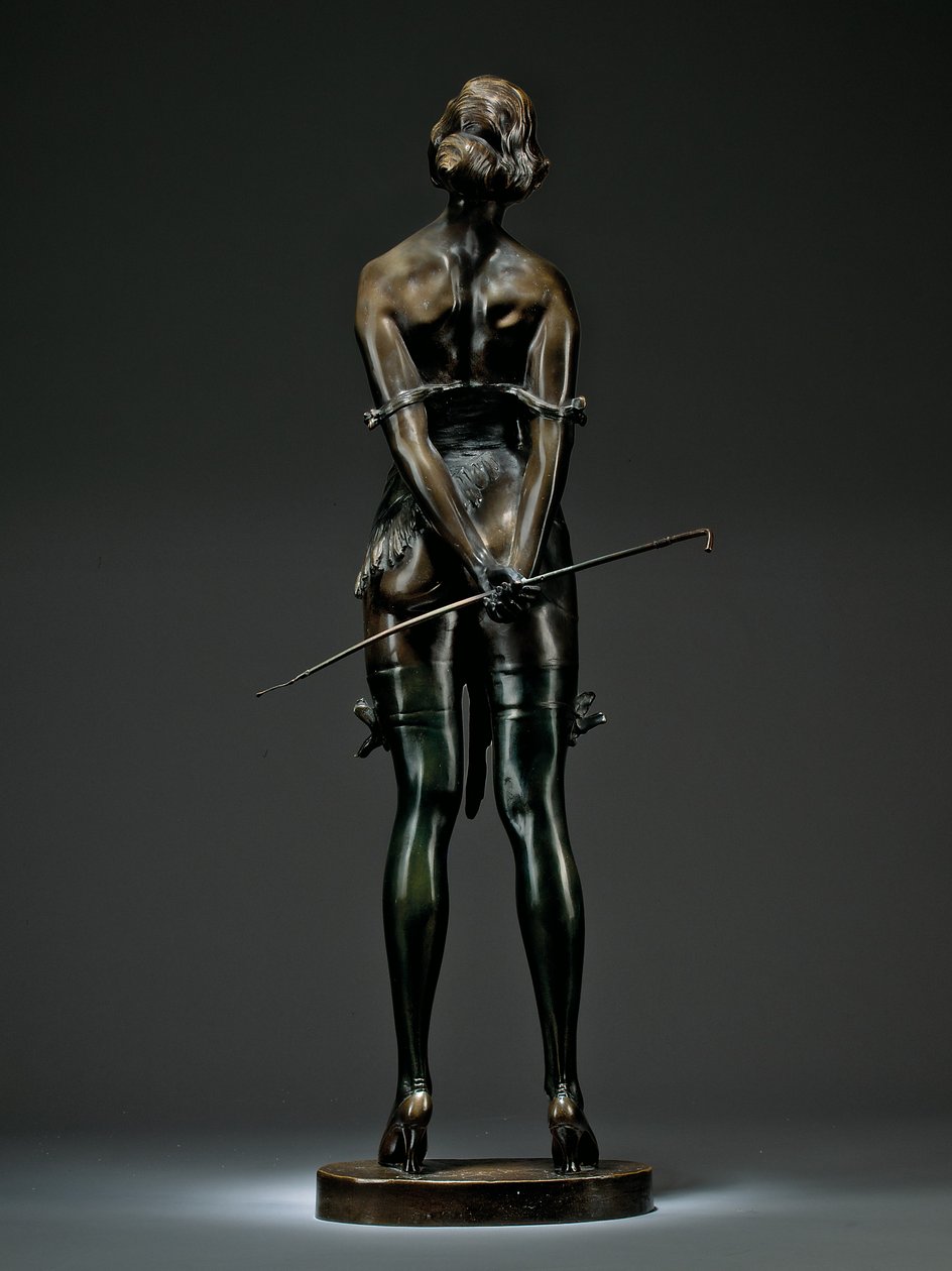 The Riding Crop, ca. 1925 (bronse) (se også 940322) av Bruno Zach