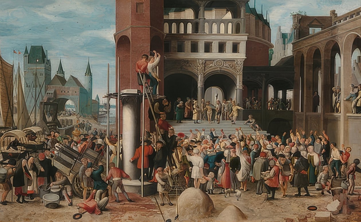 Se mannen. Um 1525-35 av Brunswick Monogrammist