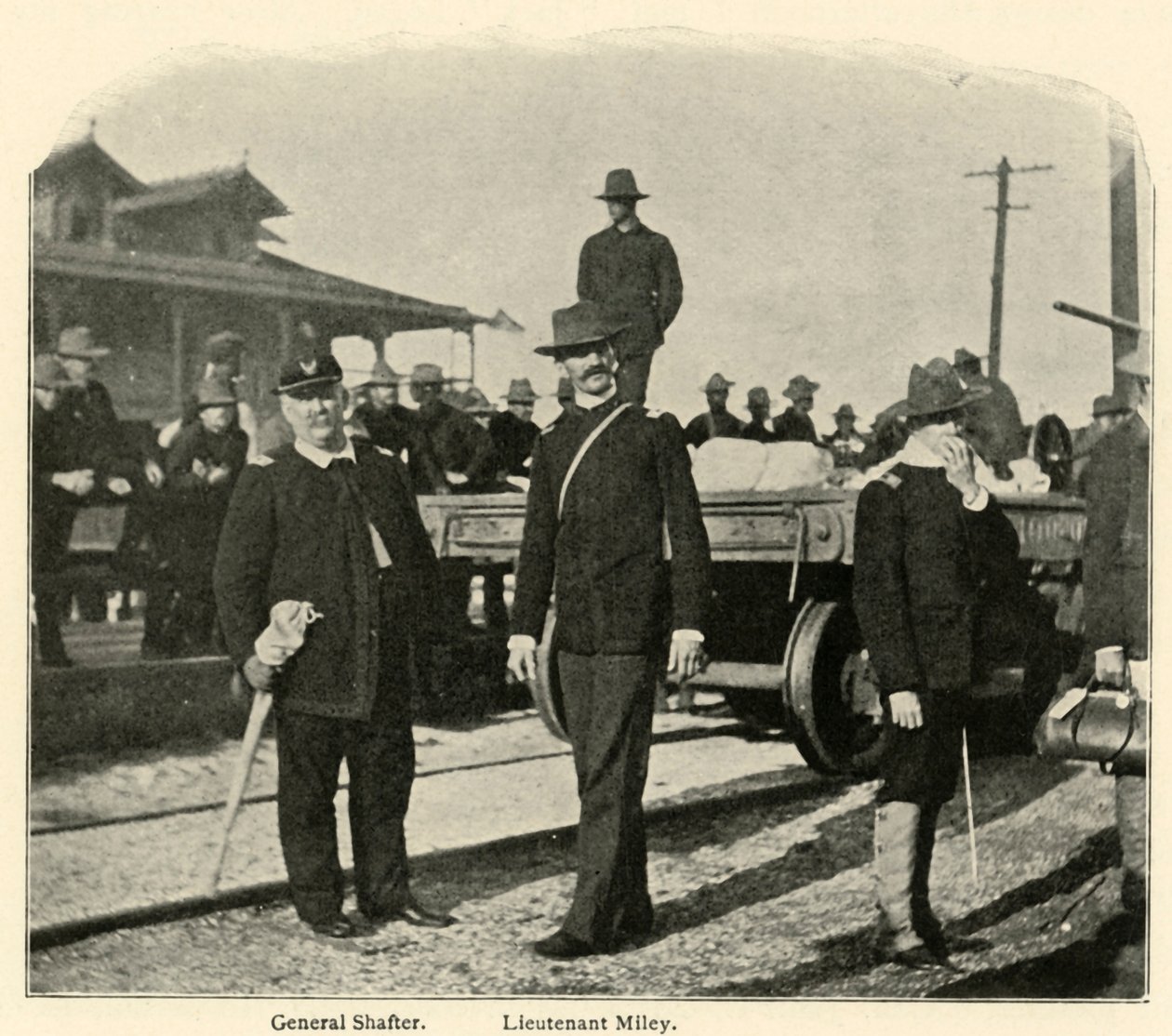 Ankomst til Port Tampa, spansk-amerikansk krig, juni 1898, 1899. av Burr McIntosh