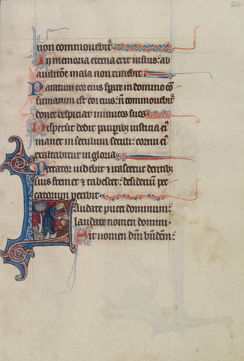 Initial L: Samuel kroner David av Bute Master