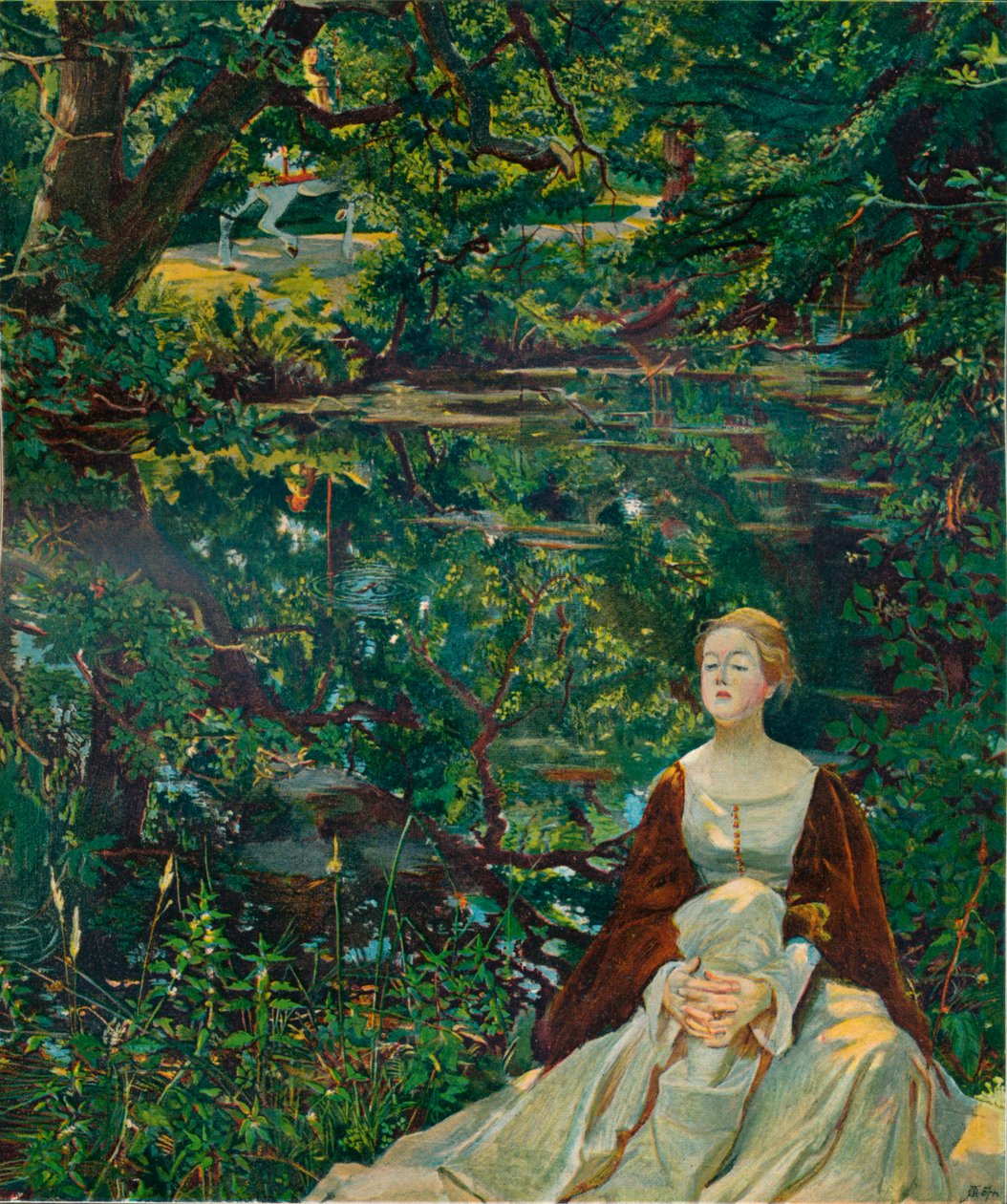 Fra et maleri av Byam Shaw, c1899 av Byam Shaw