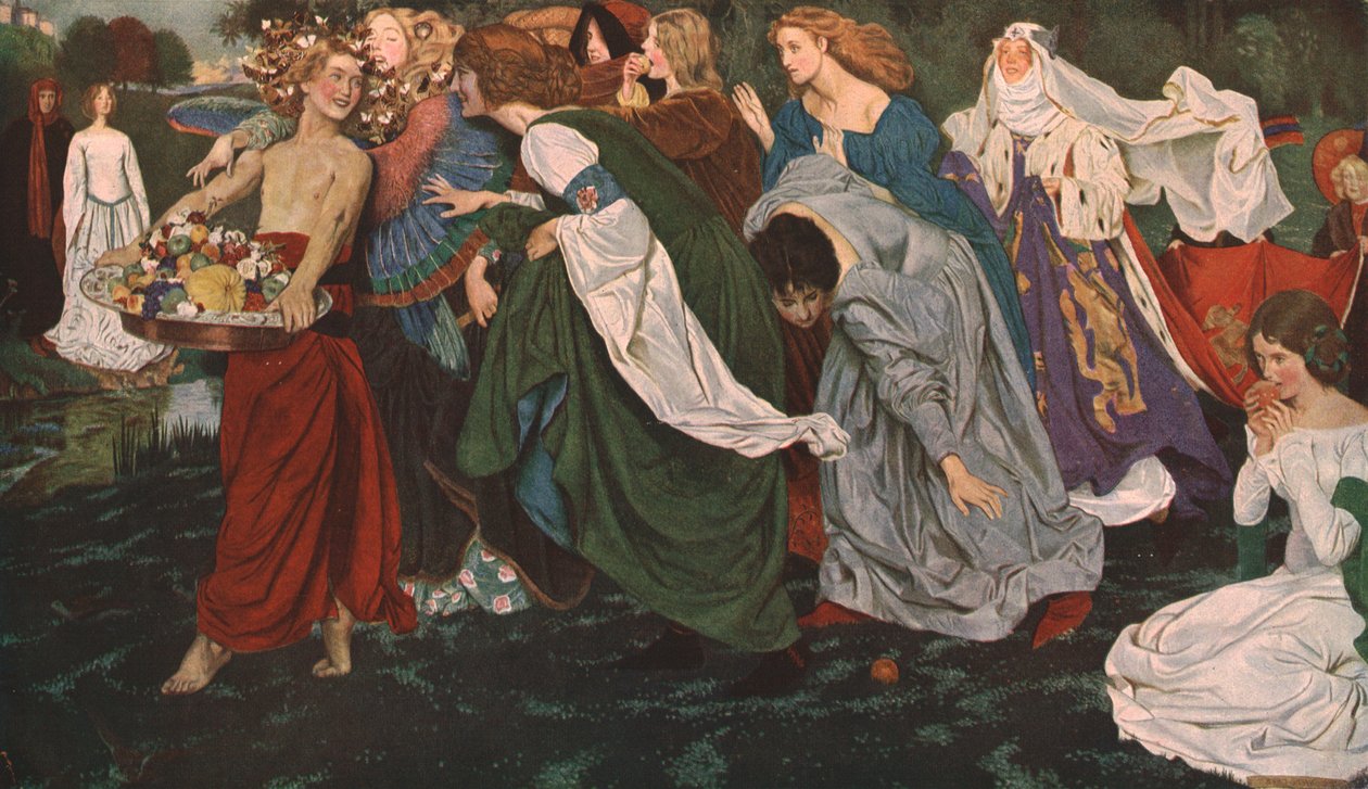 Elsker baubles, 1897, c1930. av Byam Shaw