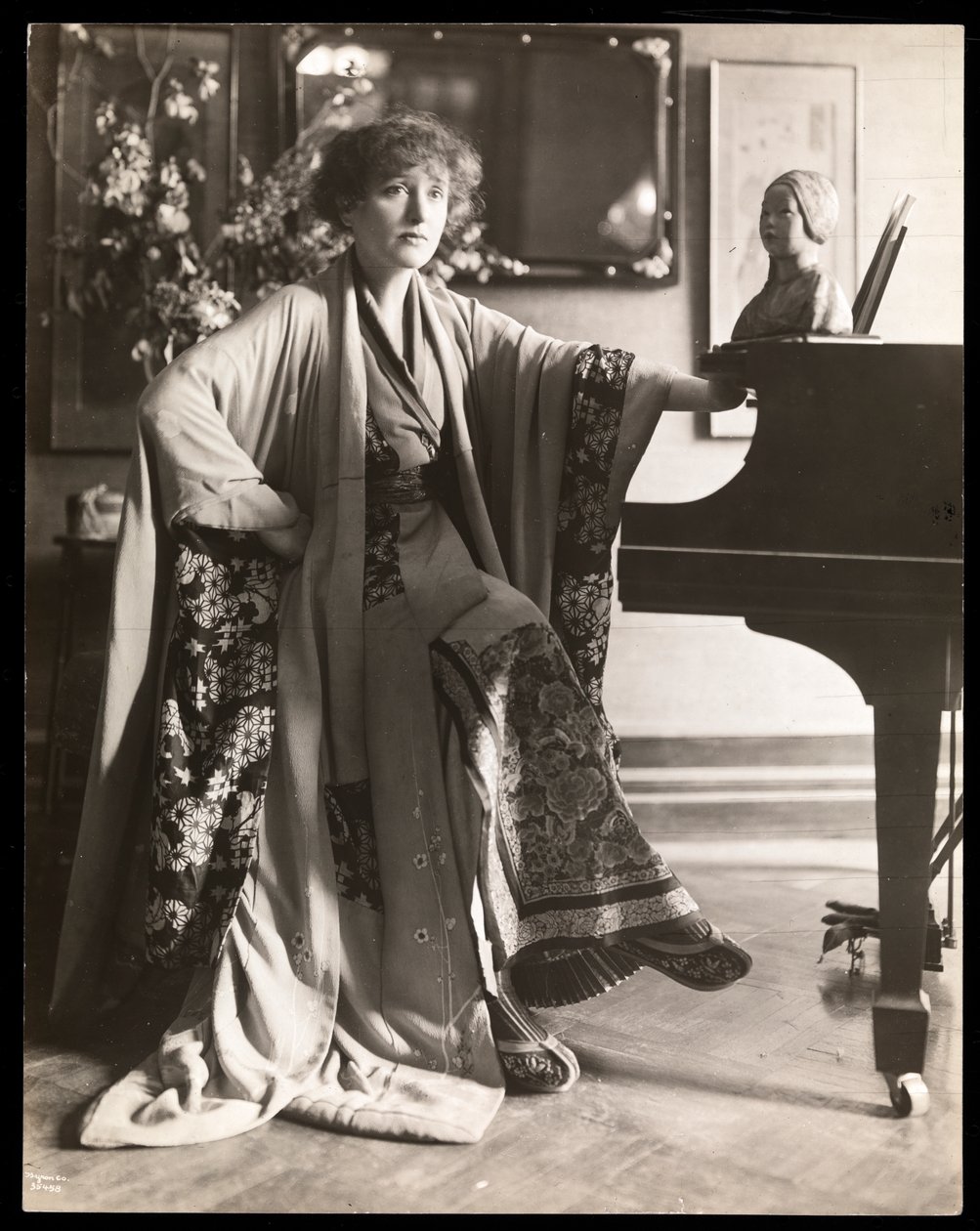 Florence Reed (sølv gelatintrykk) av Byron Company