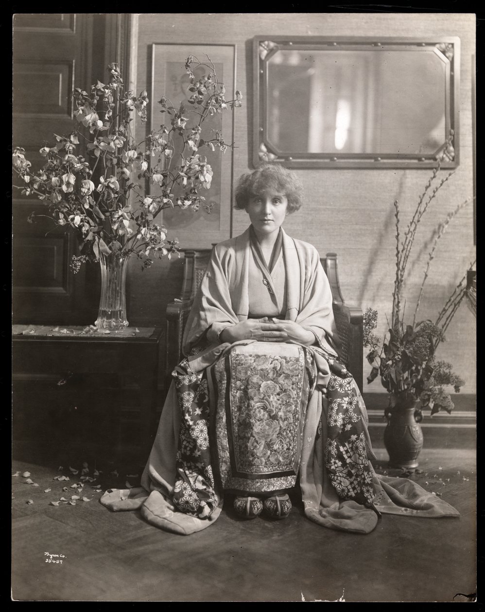 Florence Reed (sølv gelatintrykk) av Byron Company