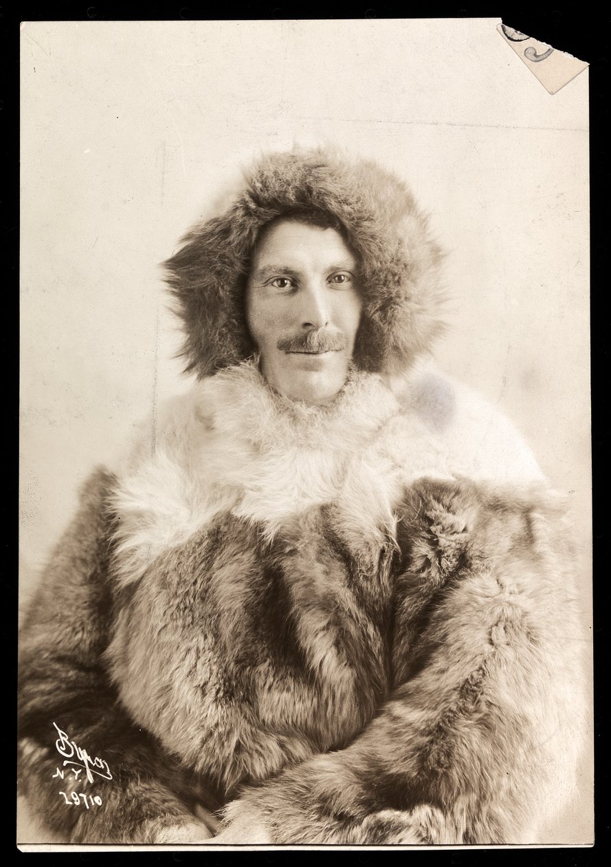 Portrett av Robert Abram Bartlett, 1910 eller 1911 (sølv gelatintrykk) av Byron Company