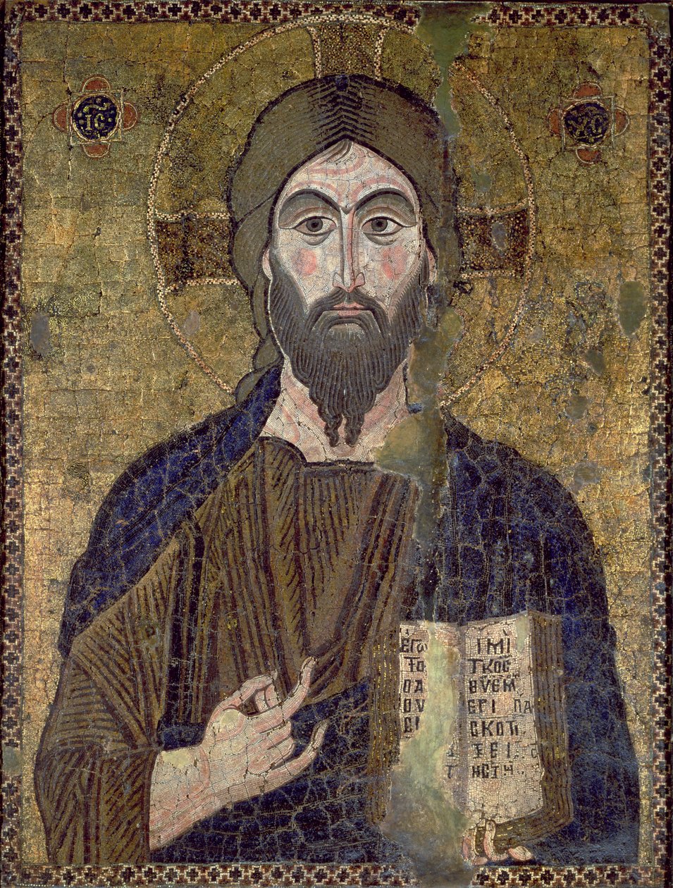 Christ Pantocrator (mosaikk) av Byzantine