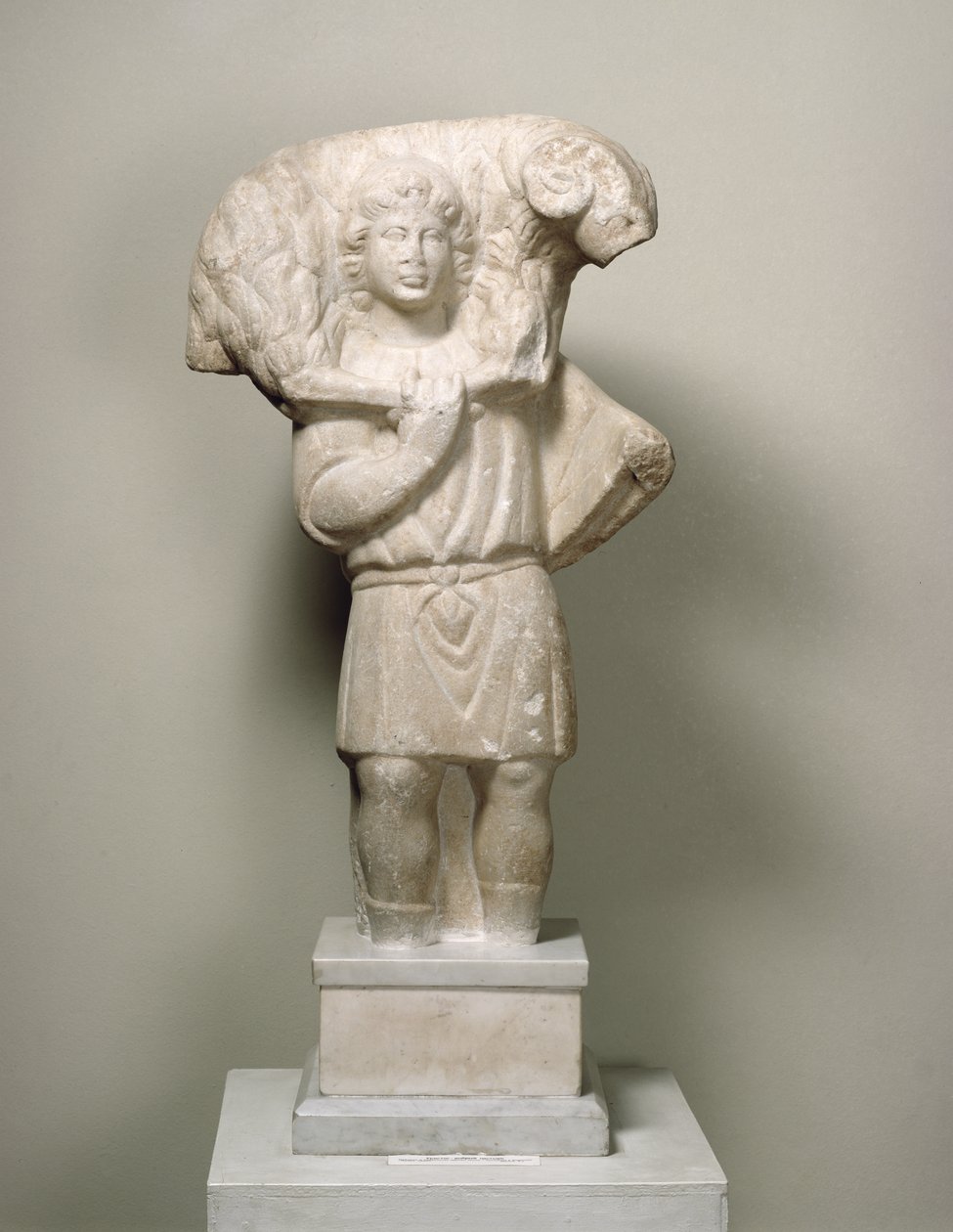 Kristus, eller den gode hyrden (marmor) av Byzantine
