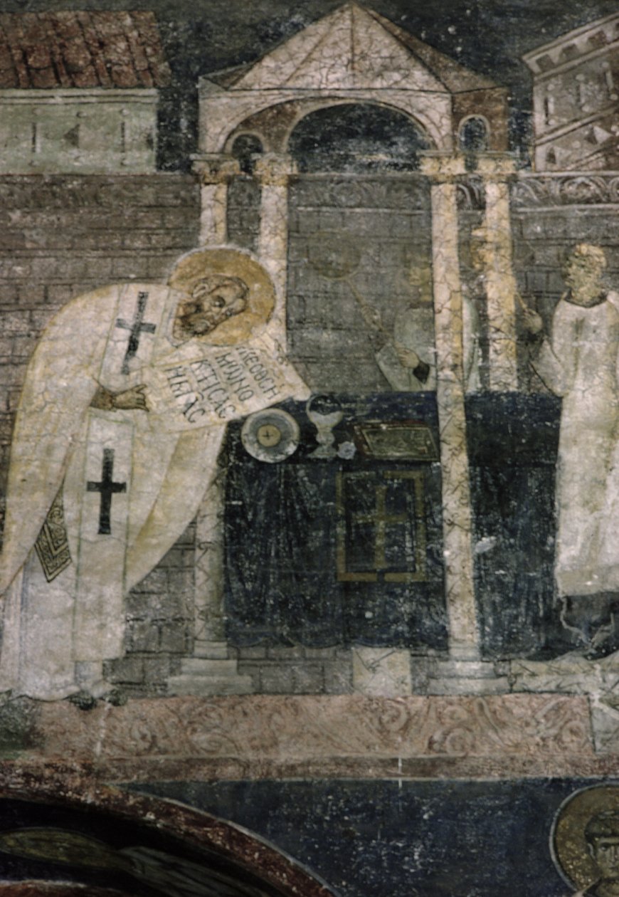 Messe av St. Basilikum av Byzantine