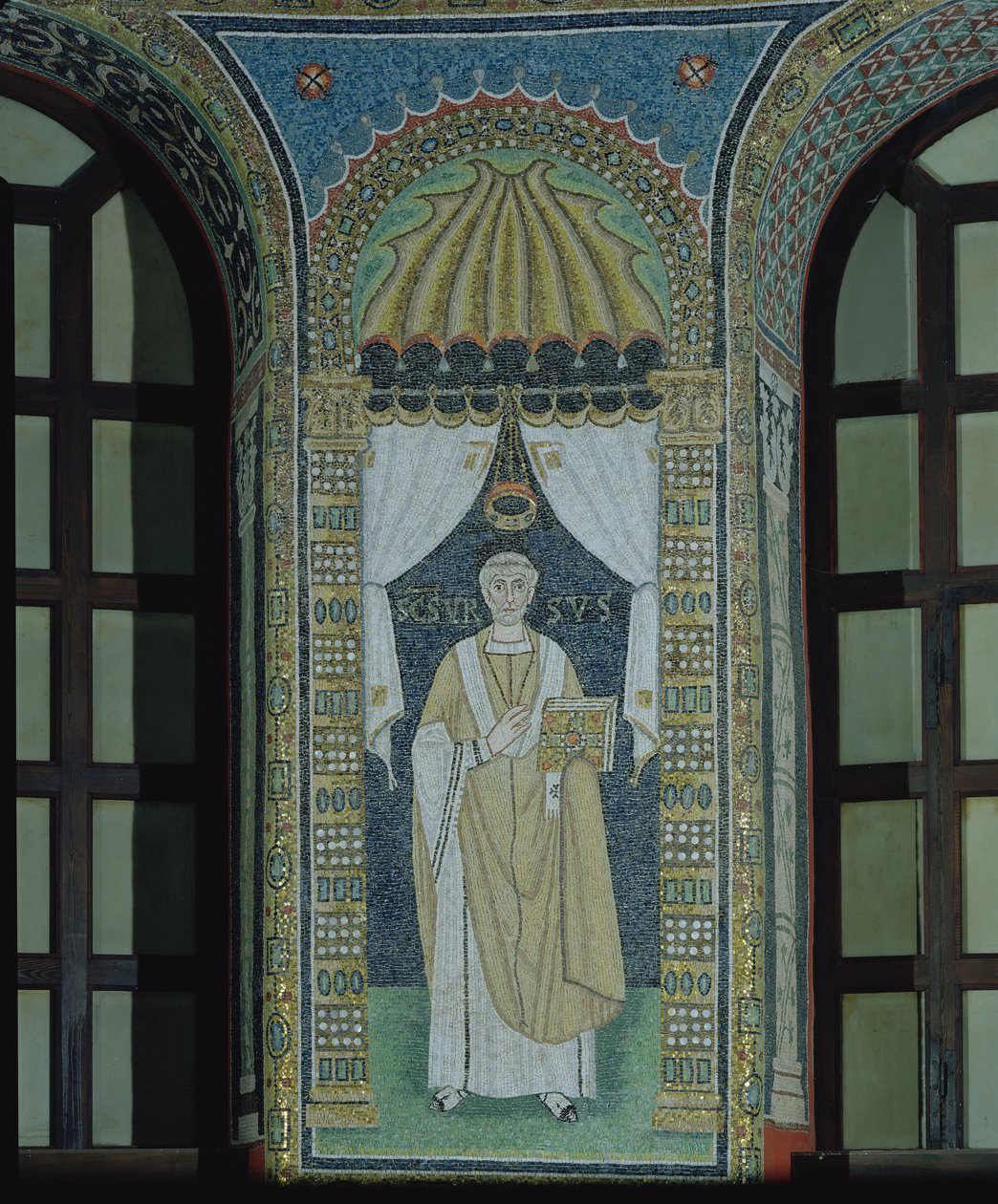 Orso, en biskop av Ravenna (mosaikk) av Byzantine School