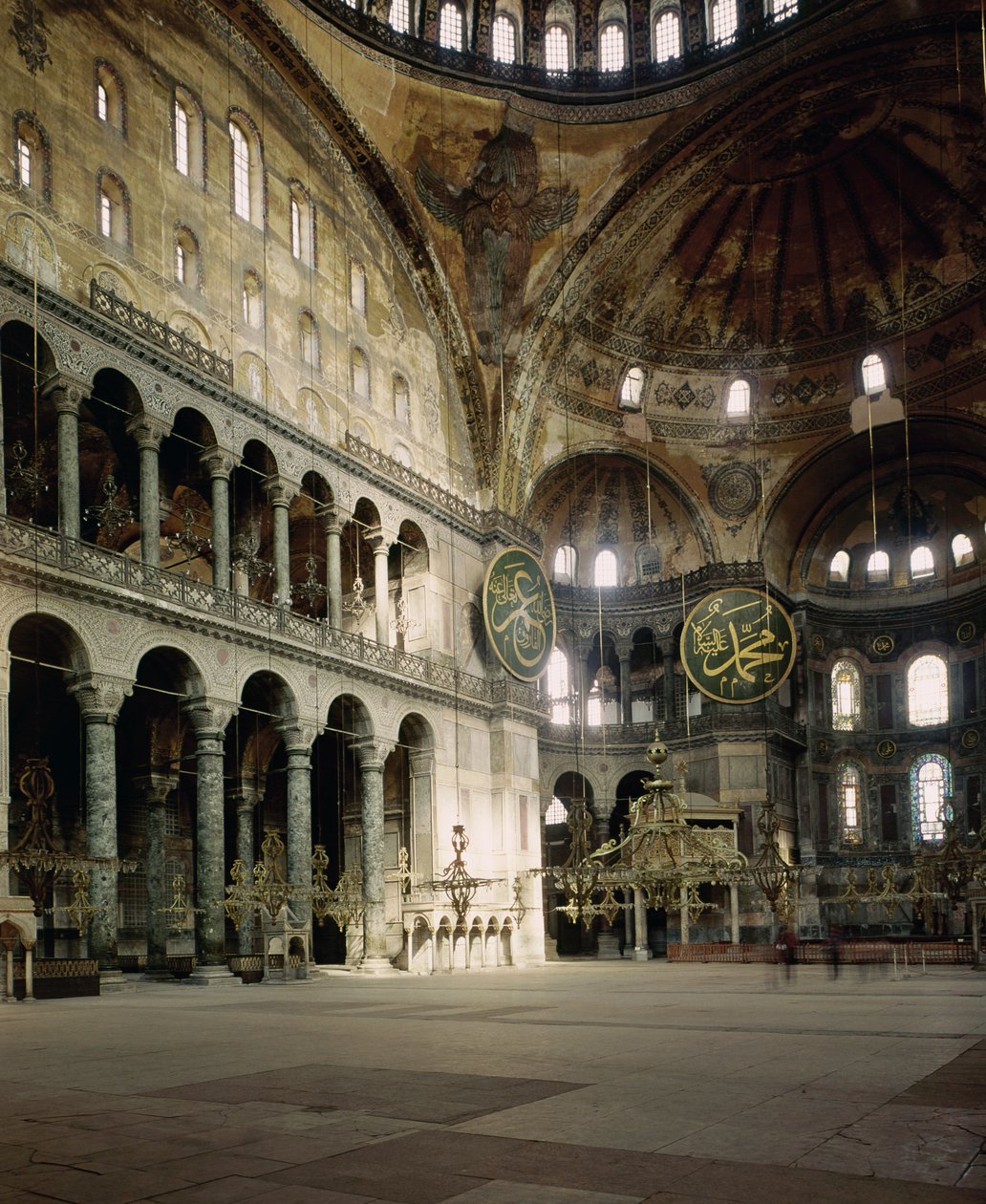 Utsikt over skipet av Byzantine School