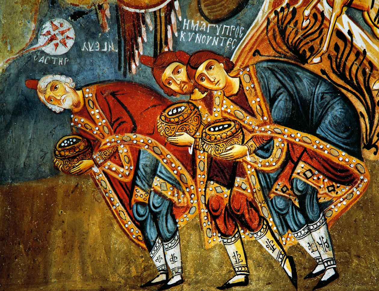 Tilbedelse av Magi (1100-tallet), Karanlik Kilise (Dark Church) (1100-1200-tallet), Goreme (Unescos verdensarvliste av Byzantine
