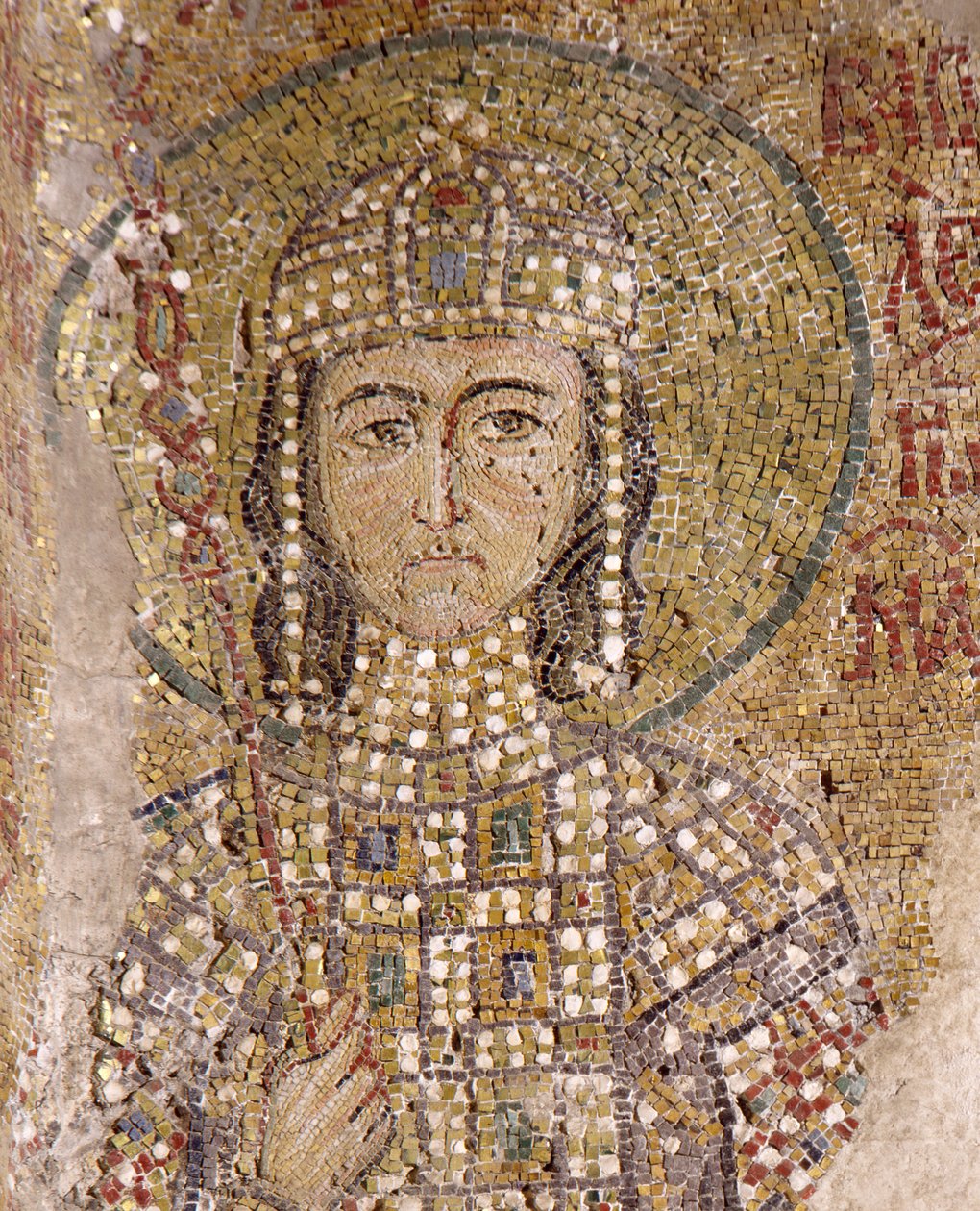 Alexios Komnenos i Hagia Sophia (mosaikk) av Byzantine