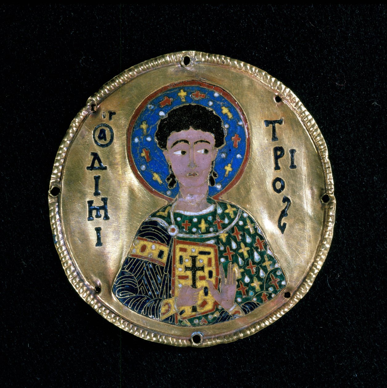 Bust of St. Demetrius, enamel, Byzantium   1126249   no       norwegian Successfully Translated  Original: Saint Peter, 1799. Translat: Saint Peter, 1799. 1144694 no norwegian Successfully Translated Original: Naakte vrouw die haar borst aanraakt Translat: av Byzantine